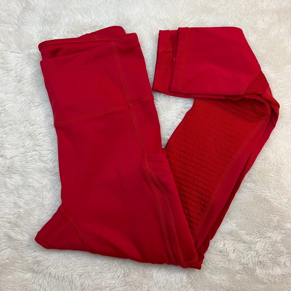 Motion 365, Small, Leggings, Red